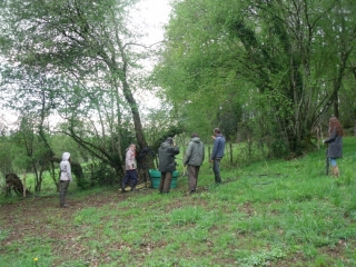 Tournage d'un clip par Télé Millevaches pour le CEN